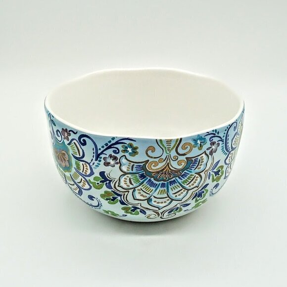 222 Fifth Aisha Fine China Porcelain Soup Cereal Bowls (2) - Picture 4 of 6
